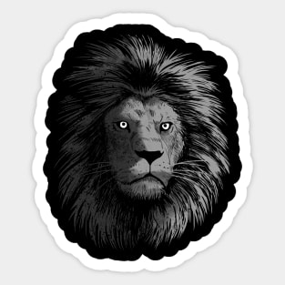 Shadow lion Sticker